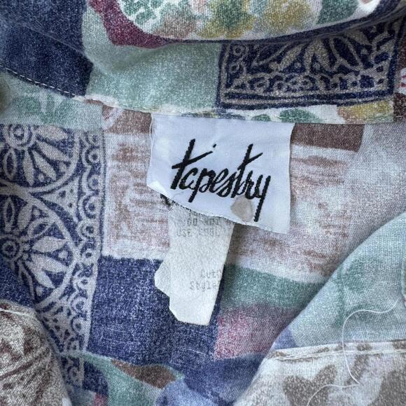 Men's White and Multi Shirt - Picture 2 of 6